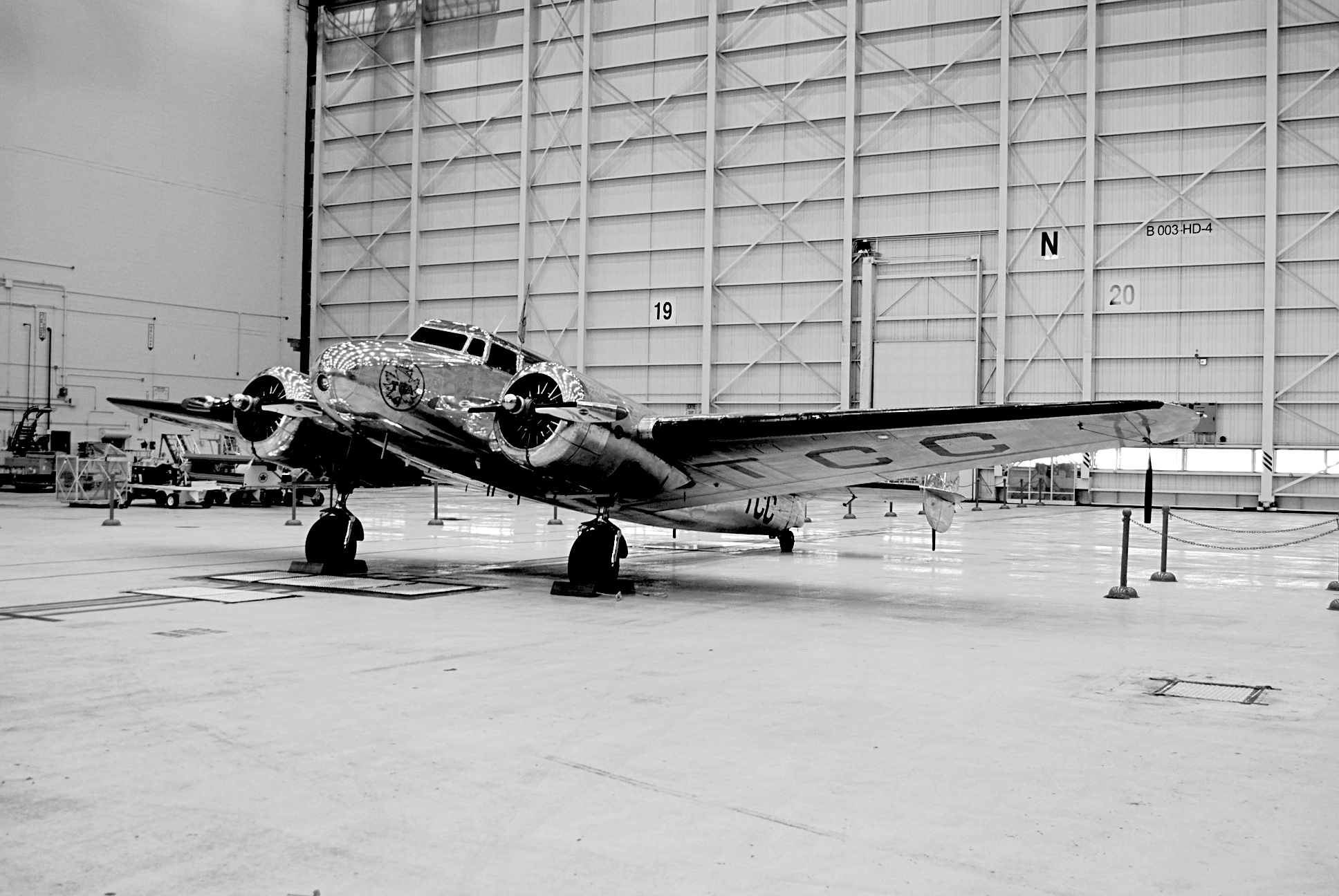 Lockheed L10A immatriculé CF-TCC de Trans Canada Airlines