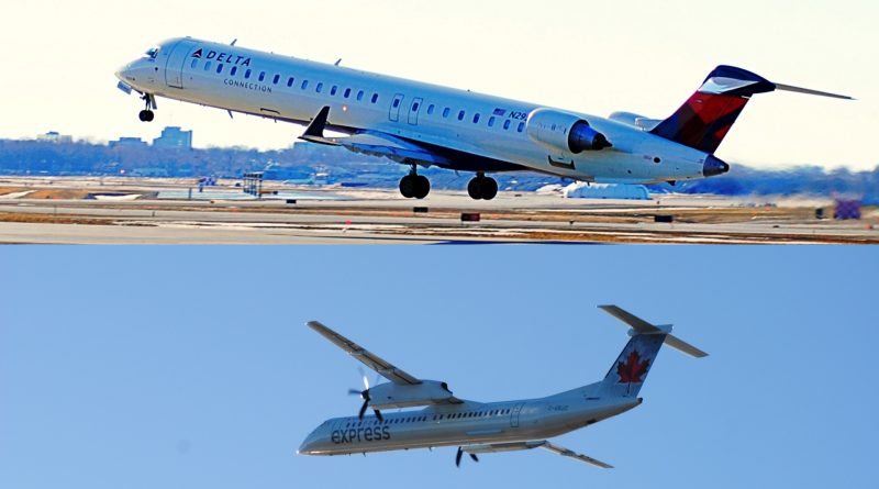 CRJ 900 et Q400 de Bombardier