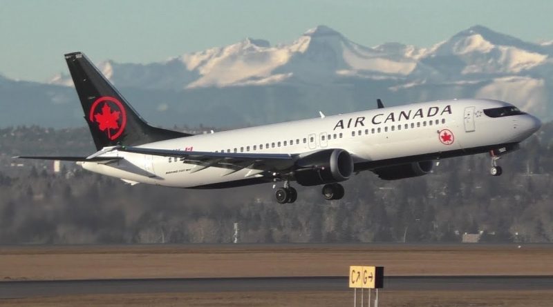 No MAX at Air Canada until january 14th 2020