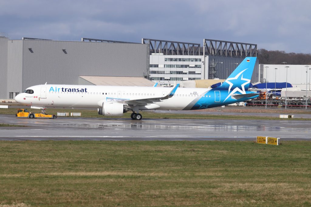 Air Transat first A321LR