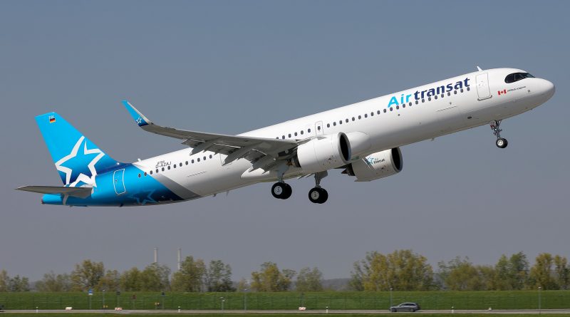 Air Transat first A321LR