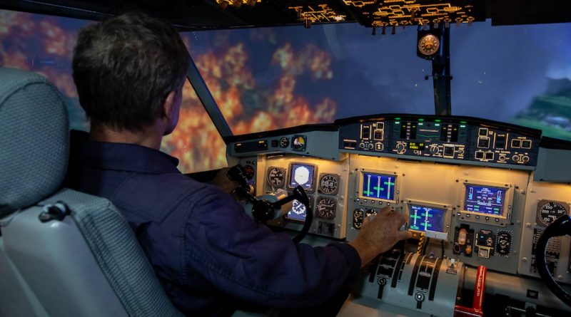 TRU CL-415 simulator