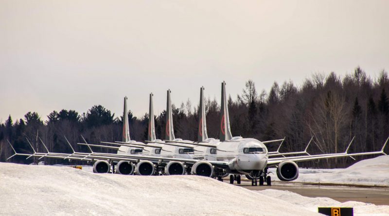 Air Canada is moving its MAXs not the Arizona desert