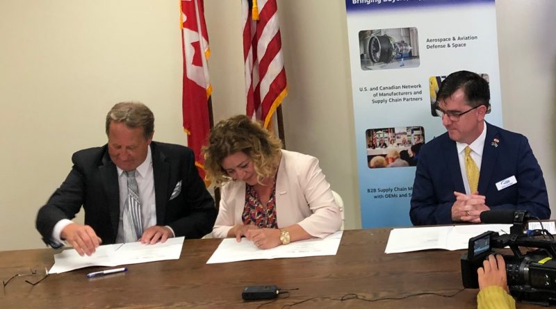 AeroMontreal sign a MoU to establish the Quebec New-England corridor