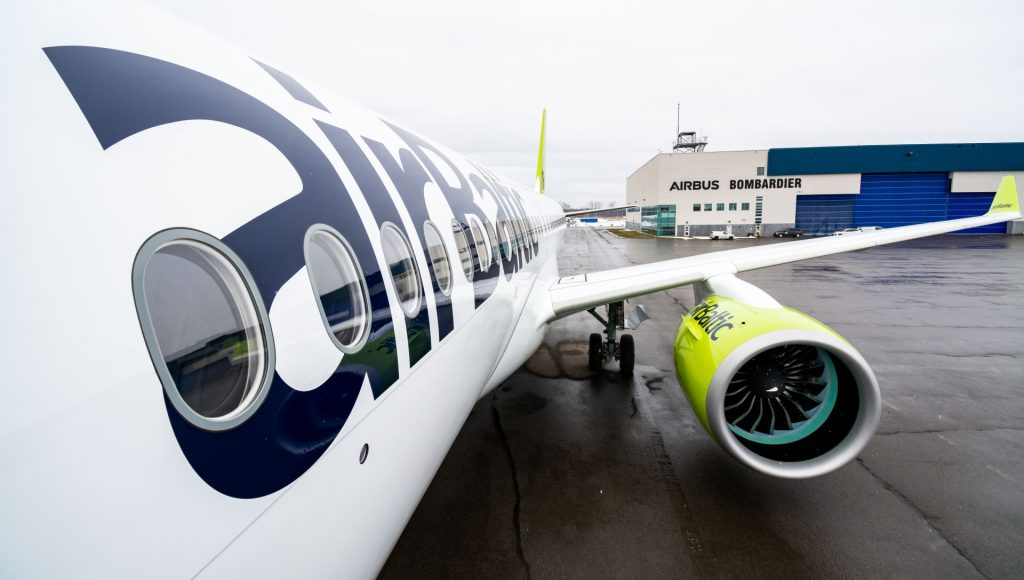 Air Baltic's 21th A220-300 before first flight